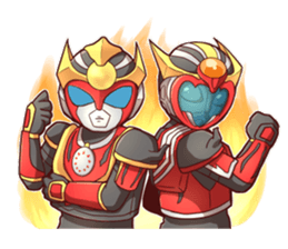 Iron Hero Ganriser NEO sticker #4833958