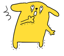 Yellow dogs sticker #4834073