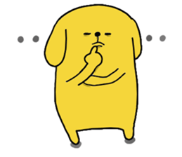 Yellow dogs sticker #4834076
