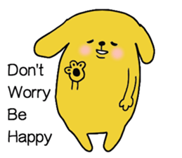 Yellow dogs sticker #4834078