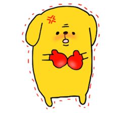 Yellow dogs sticker #4834083