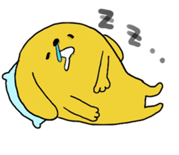 Yellow dogs sticker #4834084