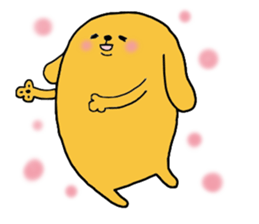 Yellow dogs sticker #4834092