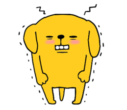 Yellow dogs sticker #4834096