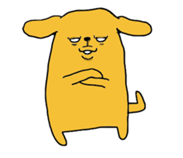 Yellow dogs sticker #4834097