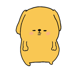 Yellow dogs sticker #4834100