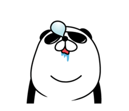 gurasan of a panda sticker #4834487