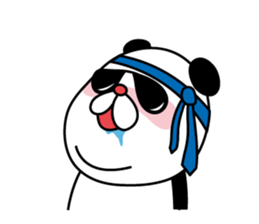 gurasan of a panda sticker #4834493