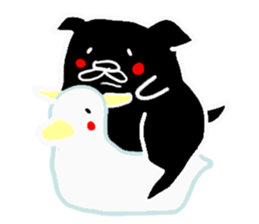 hana(french bull-dog) sticker #4834731