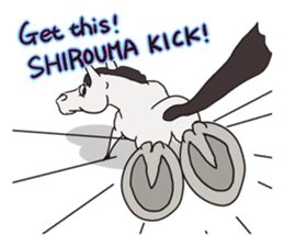 Shirouma-kun English ver. sticker #4834998