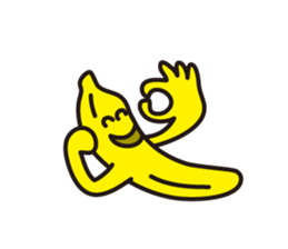 Monkey Guy & his friend, Mr. Banana sticker #4835118