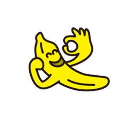 Monkey Guy & his friend, Mr. Banana sticker #4835118