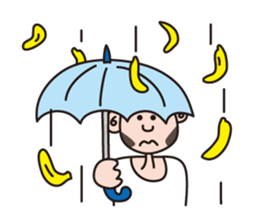 Monkey Guy & his friend, Mr. Banana sticker #4835124