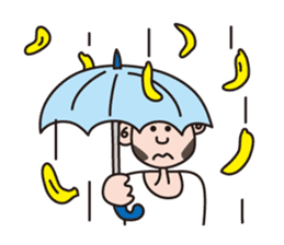 Monkey Guy & his friend, Mr. Banana sticker #4835124