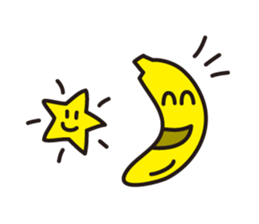 Monkey Guy & his friend, Mr. Banana sticker #4835141