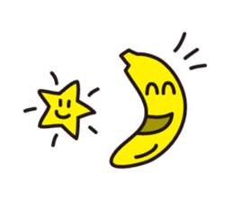 Monkey Guy & his friend, Mr. Banana sticker #4835141