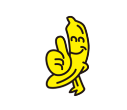 Monkey Guy & his friend, Mr. Banana sticker #4835143