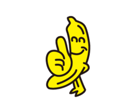 Monkey Guy & his friend, Mr. Banana sticker #4835143