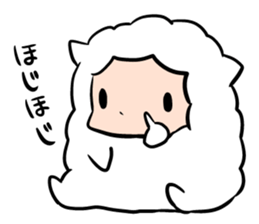 Rhinitis sheep sticker #4836184
