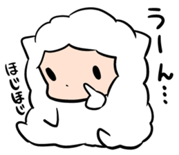 Rhinitis sheep sticker #4836186