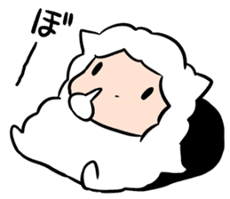Rhinitis sheep sticker #4836187