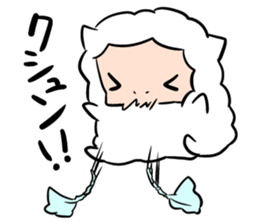 Rhinitis sheep sticker #4836205