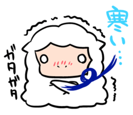 Rhinitis sheep sticker #4836208