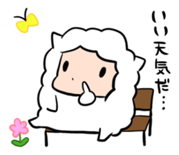 Rhinitis sheep sticker #4836215