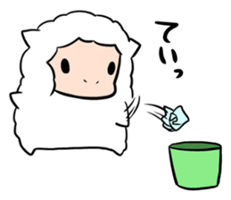 Rhinitis sheep sticker #4836218