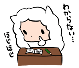 Rhinitis sheep sticker #4836219