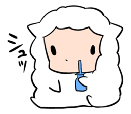 Rhinitis sheep sticker #4836222