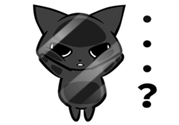 Confined cat sticker #4836404