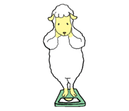 Sheep world 4 sticker #4836551