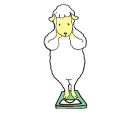 Sheep world 4 sticker #4836551