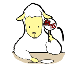 Sheep world 4 sticker #4836571