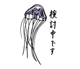jellyfish picture sticker sticker #4836943