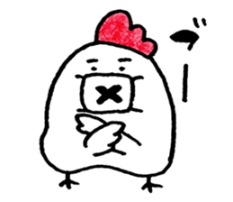 Mr. NIWA of a chicken sticker #4836960