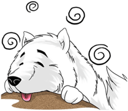 Pocket K-9: Snow Dog sticker #4837029