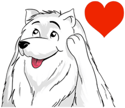 Pocket K-9: Snow Dog sticker #4837034