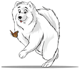 Pocket K-9: Snow Dog sticker #4837036