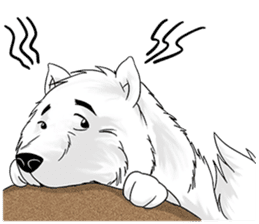 Pocket K-9: Snow Dog sticker #4837040