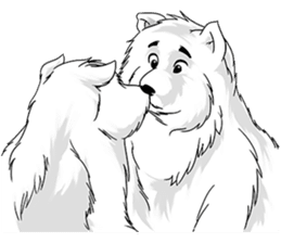 Pocket K-9: Snow Dog sticker #4837046