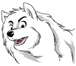 Pocket K-9: Snow Dog sticker #4837048