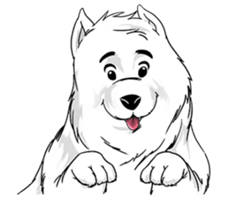 Pocket K-9: Snow Dog sticker #4837049