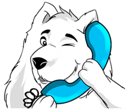 Pocket K-9: Snow Dog sticker #4837050