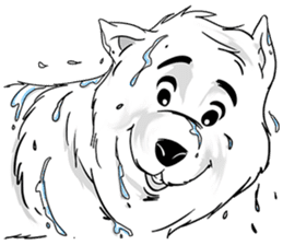 Pocket K-9: Snow Dog sticker #4837051