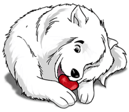 Pocket K-9: Snow Dog sticker #4837055
