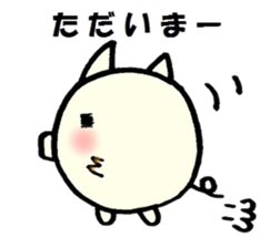 Daily life conversation of a piglet. sticker #4837309