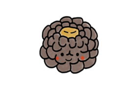 Japanese confection sticker #4837550