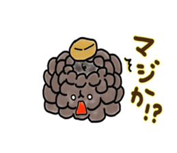 Japanese confection sticker #4837551